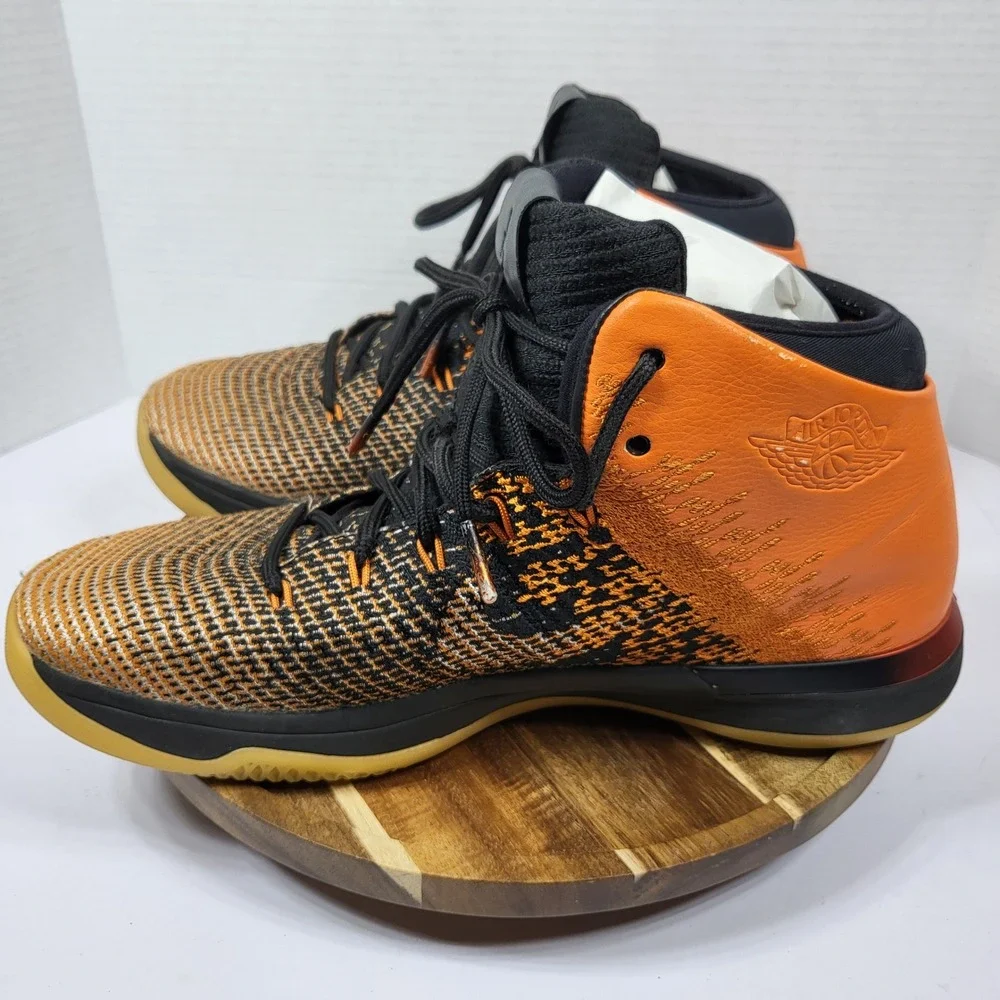 Nike Air Jordan 31 Shattered Backboard Orange Black 845037‎ Mens Size 11.5 Read*